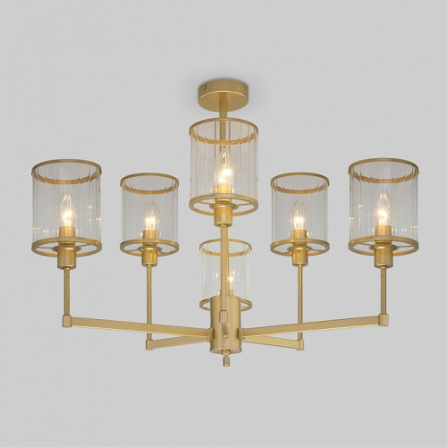 Люстра на штанге Eurosvet Inari 60144/6 золото