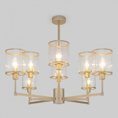 Люстра на штанге Eurosvet Inari 60144/8 золото