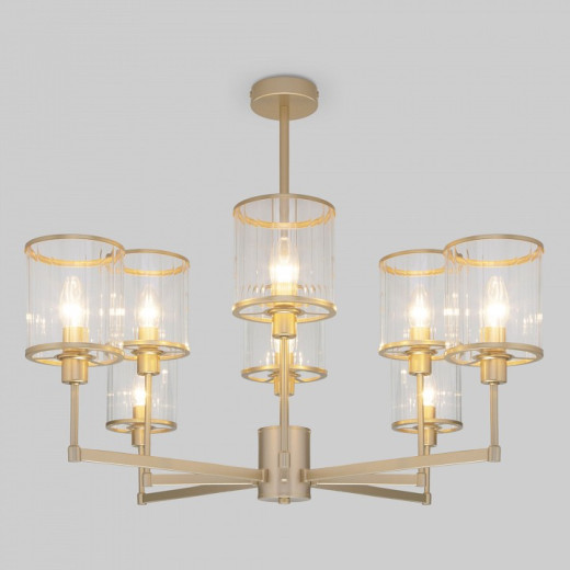 Люстра на штанге Eurosvet Inari 60144/8 золото