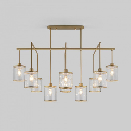 Люстра на штанге Eurosvet Inari 60144/10 золото