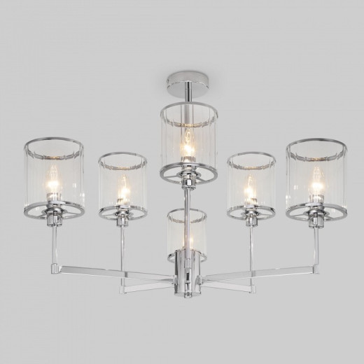 Люстра на штанге Eurosvet Inari 60144/6 хром