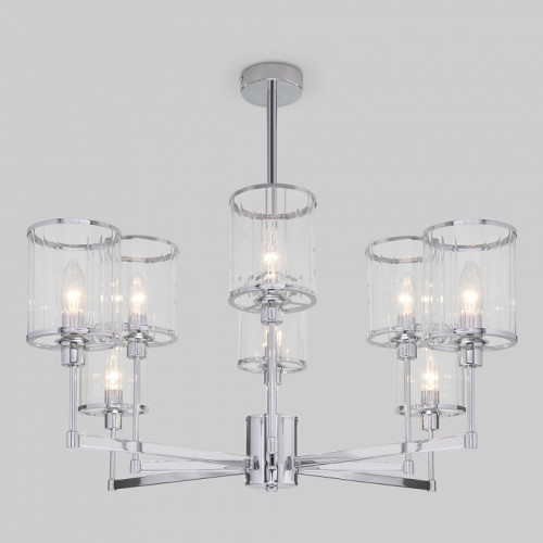 Люстра на штанге Eurosvet Inari 60144/8 хром