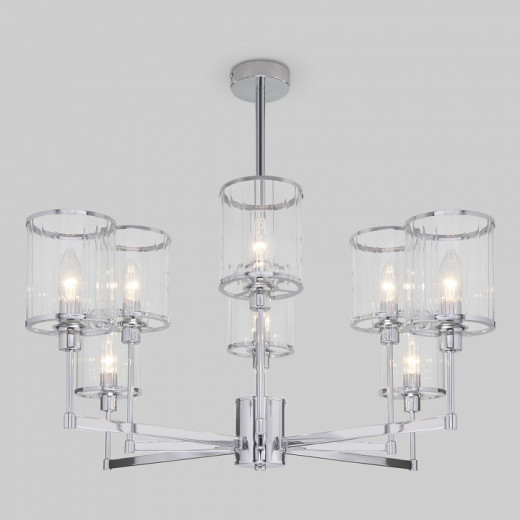 Люстра на штанге Eurosvet Inari 60144/8 хром