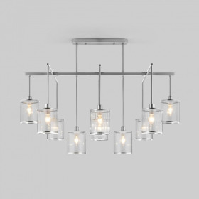 Люстра на штанге Eurosvet Inari 60144/10 хром