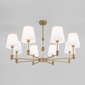 Люстра на штанге Eurosvet Conso 60145/8 латунь