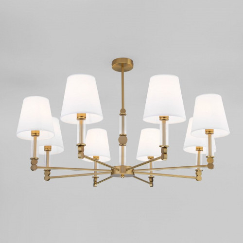 Люстра на штанге Eurosvet Conso 60145/8 латунь