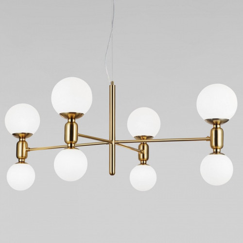 Подвесная люстра Eurosvet Bubble 30182/8 латунь