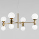 Подвесная люстра Eurosvet Bubble 30182/8 латунь