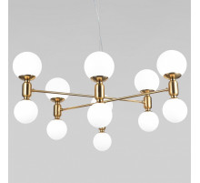Подвесная люстра Eurosvet Bubble 30182 латунь