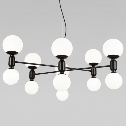 Подвесная люстра Eurosvet Bubble 30182 черный