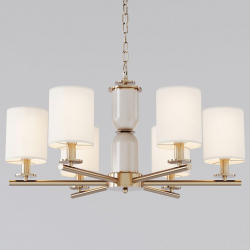 Подвесная люстра Eurosvet Caprera 60146/6 латунь