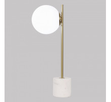 Настольная лампа декоративная Eurosvet Marbella 01157/1 латунь