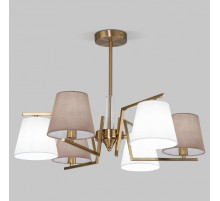 Люстра на штанге Eurosvet Ozark 60149/6 латунь