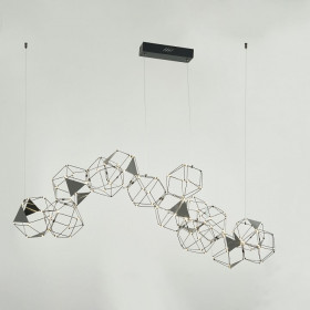 Подвесная люстра Eurosvet Uma 90368/14 черный жемчуг