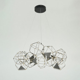 Подвесная люстра Eurosvet Uma 90369/12 черный жемчуг