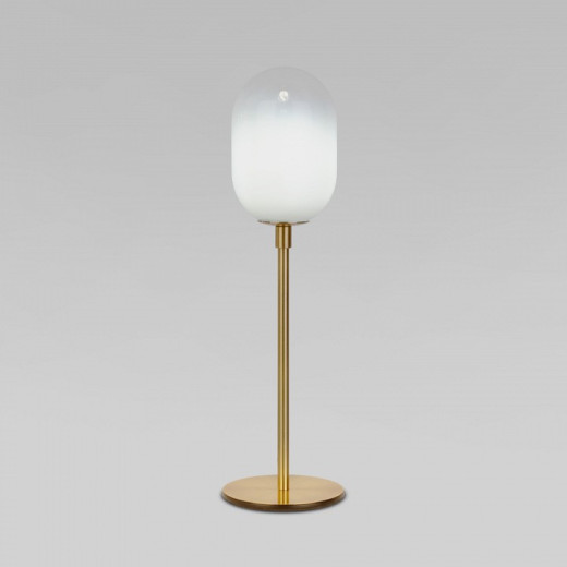 Настольная лампа декоративная Eurosvet Loona 01161/1 латунь