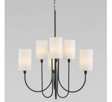 Подвесная люстра Eurosvet Abbey 60164/6 черный