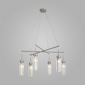 Подвесная люстра Eurosvet Gilian 60163/6 никель