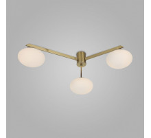 Потолочная люстра Eurosvet Opaline 70220/3 латунь
