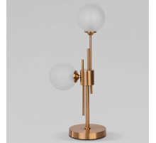 Настольная лампа декоративная Eurosvet Volver 01383/2 латунь