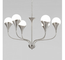 Подвесная люстра Eurosvet Calyx 60169/6 никель