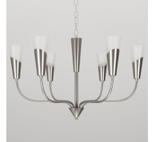 Подвесная люстра Eurosvet Rhyton 60167/6 никель