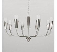 Подвесная люстра Eurosvet Rhyton 60167/8 никель