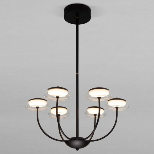 Люстра на штанге Eurosvet Fungo 50388 LED черный