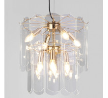 Подвесная люстра Eurosvet Claire 60170/8 золото