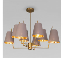 Люстра на штанге Eurosvet Topanga 60173/8 латунь