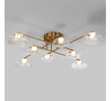 Потолочная люстра Eurosvet Ripple 50389 LED латунь