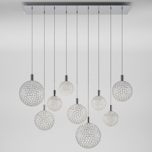 Подвесной светильник Eurosvet Gemini 90353/9 хром