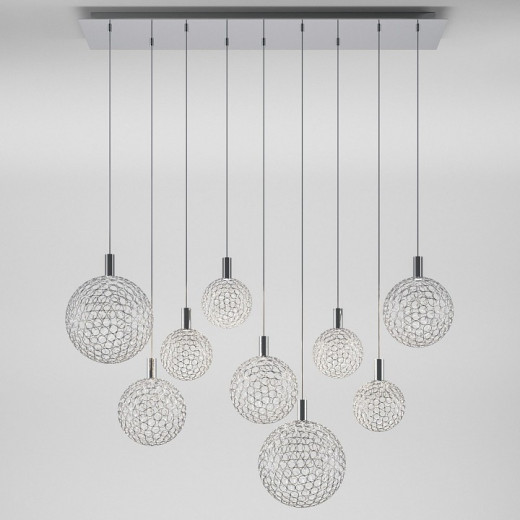 Подвесной светильник Eurosvet Gemini 90353/9 хром