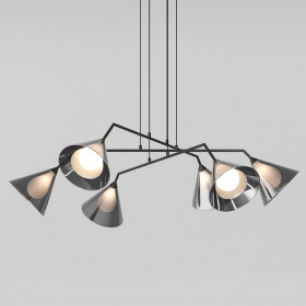 Подвесная люстра Eurosvet Enigma 70161/6 черный