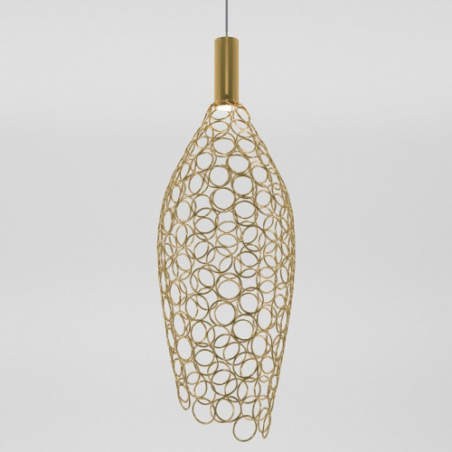 Подвесной светильник Eurosvet Ruche 90380/1 золото