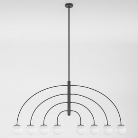 Люстра на штанге Eurosvet Cenacolo 30179/8 черный