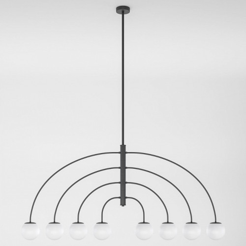 Люстра на штанге Eurosvet Cenacolo 30179/8 черный