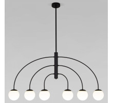 Люстра на штанге Eurosvet Cenacolo 30179/6 черный