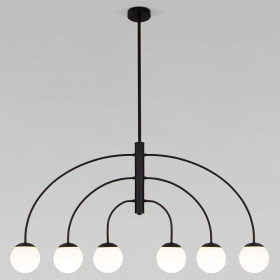 Люстра на штанге Eurosvet Cenacolo 30179/6 черный