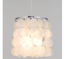 Подвесной светильник Eurosvet Sandra 60185/1 хром/перламутр