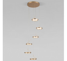 Подвесной светильник Eurosvet Crespella 90034/6 золото