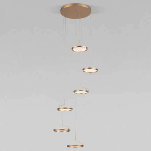 Подвесной светильник Eurosvet Crespella 90034/6 золото