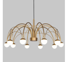 Люстра на штанге Eurosvet Ragno 90030/10 LED золото