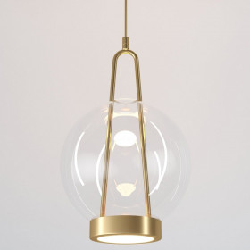 Подвесной светильник Eurosvet Frasco 50267/1 LED латунь