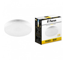 Лампа светодиодная Feron LB-452 GX53 9Вт 2700K 25832