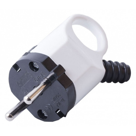 Вилка угловая с заземлением Stekker PPG16-40-202 32849