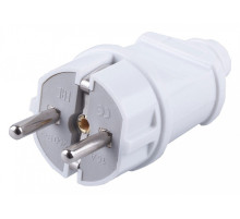 Вилка прямая с заземлением Stekker PPG16-42-201 32851