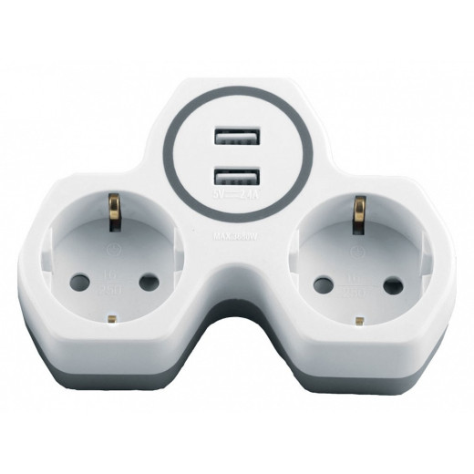 Разветвитель Stekker ADP16-14-20 32872