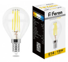 Лампа светодиодная Feron LB-515 E14 15Вт 2700K 38249