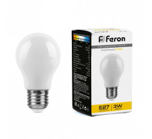 Лампа светодиодная Feron LB-375 E27 3Вт 2700K 38266